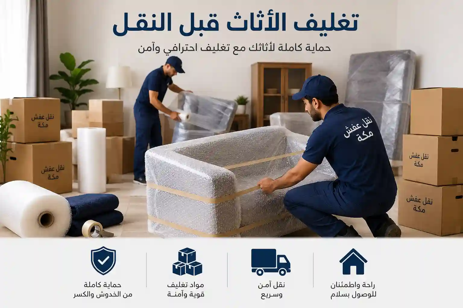 مميزات خدمات نقل الأثاث بمكة